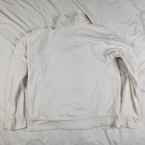 Ben Sherman Mens XL White Track Jacket Casual Winter Warm Outdoors Comfort - Picture 2 of 10